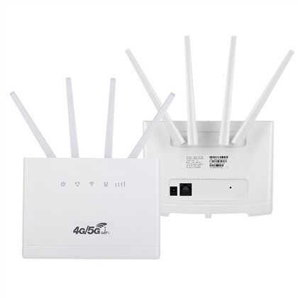 CPE WIFI router med antenner og simkortslot